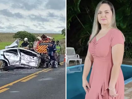 Mulher que morreu em acidente após carros baterem de frente em rodovia era técnica em enfermagem em hospital de Anápolis