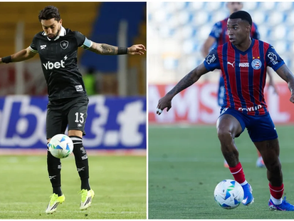 Botafogo e Bahia lutam pela sobrevivência na pré-Libertadores