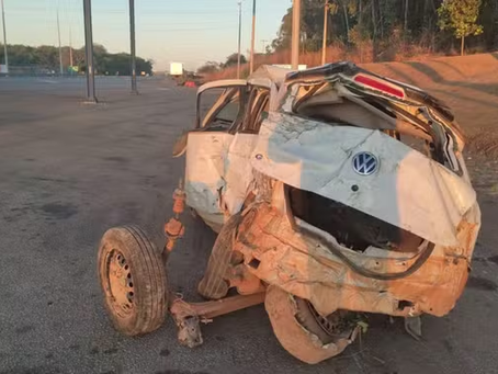 Acidente mata duas crianças e dois adultos da mesma família na BR-414, diz PRF