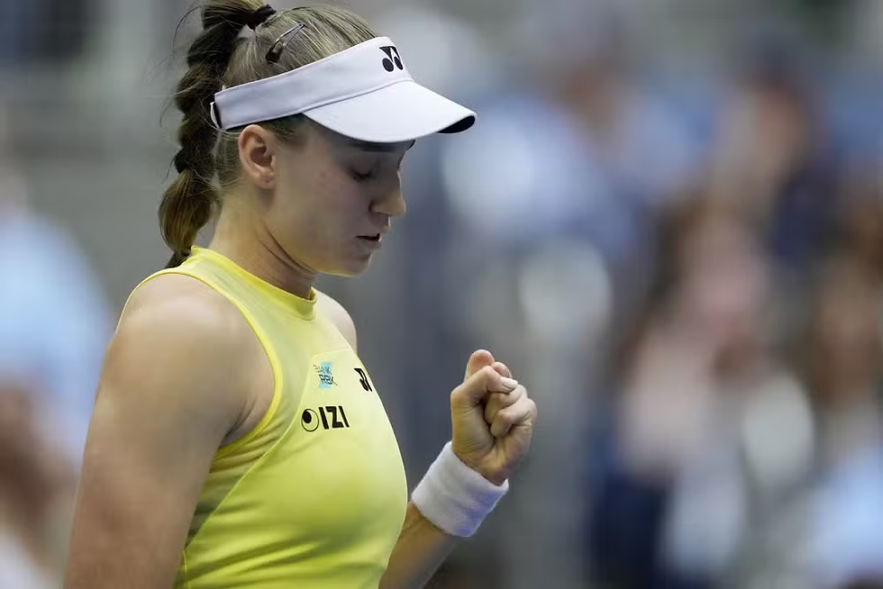 Rybakina vence Sabalenka em final de líderes do ranking e é campeã do US Open