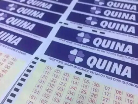 Quina: aposta de Goiânia acerta os cinco números e ganha mais de R$ 12 milhões