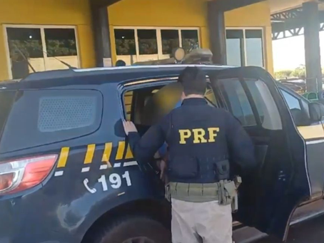 Foragido por crime de estupro de vulnerável é preso pela PRF em Itumbiara