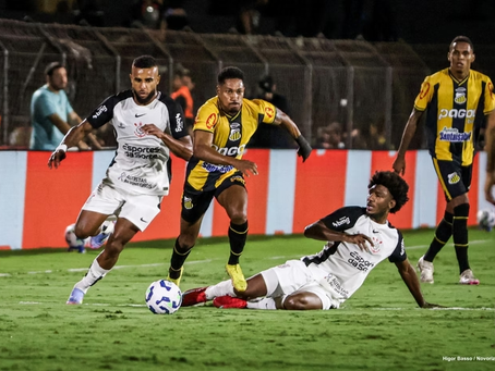 Corinthians vence o Novorizontino por 1 x 0 em jogo de ida