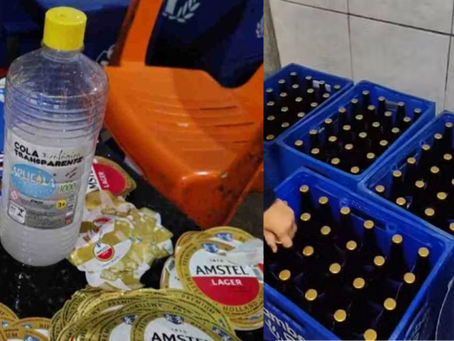 Grupo suspeito de falsificar cervejas é preso no DF em operação integrada com PM de Goiás