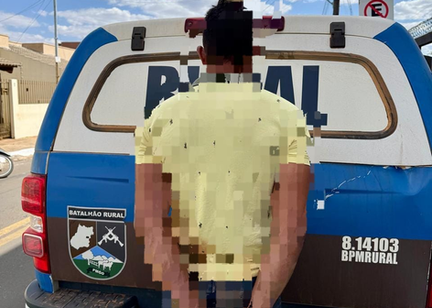 3º BPMRURAL apreende arma de fogo e conduz suspeito à autoridade policial durante diligências em Mineiros