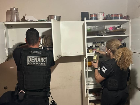 Operação mira grupo suspeito de tráfico de drogas em Aparecida de Goiânia e cidades do interior