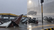 Temporal com ventos de 86 km/h deixa estragos em Jataí; alerta de tempestades inclui 51 cidades de Goiás nesta quarta (30)