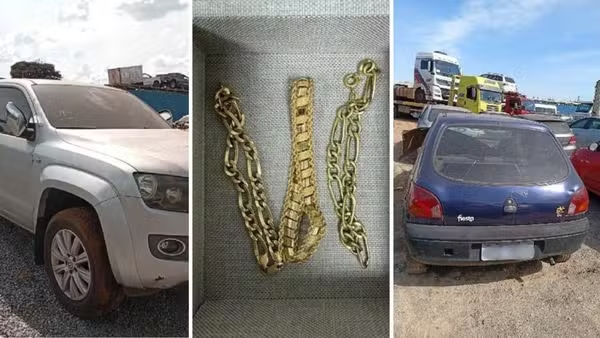 Leilão do TJ-GO tem carros a partir de R$ 1,7 mil e joias de ouro em Goiás