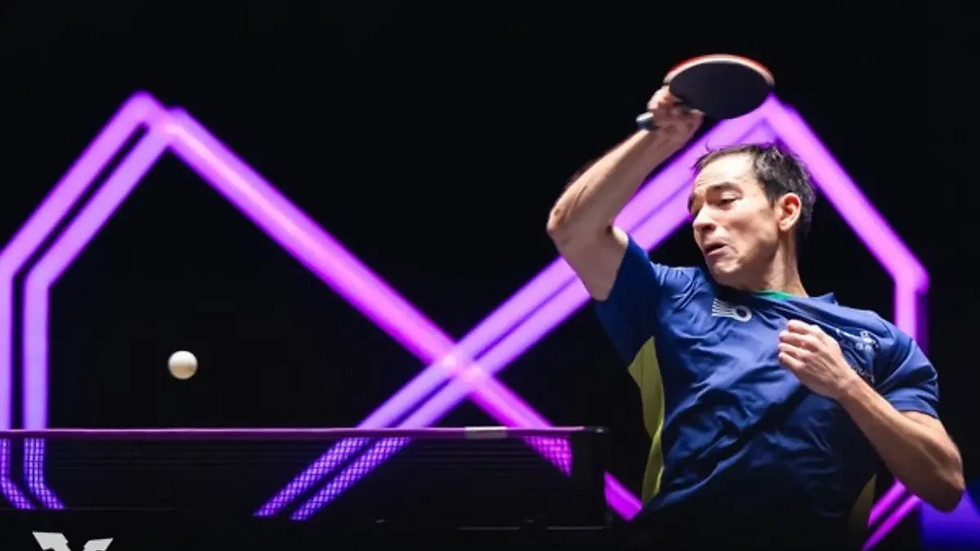 Hugo Calderano é valente, mas perde final do WTT na Eslovênia