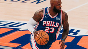 Em estreia de LeBron James, 76ers batem campeões Knicks em 1° jogo da NBA