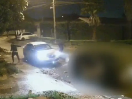 Casal é morto a tiros dentro de carro em Goiânia