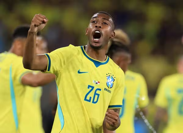 Jornal espanhol aponta Rayan como sensação do Brasil na Copa e o compara a Adriano Imperador