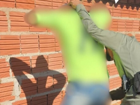 PM prende homem que causou incêndio em área de vegetação em Jataí