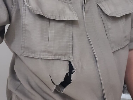 Homem é preso por esfaquear PM e perseguir estudantes com faca, em Doverlândia