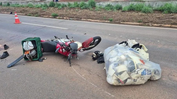 Motociclista bate em pacote deixado na BR-060, cai na pista e morre atropelado em Goiânia