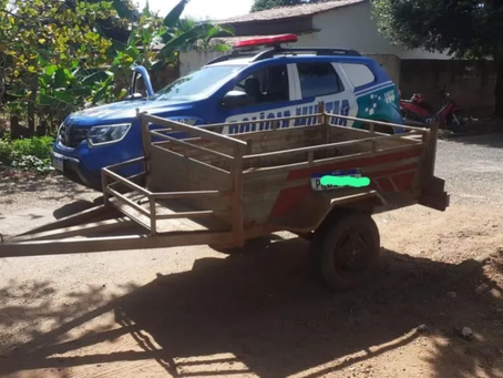 Funcionário público é suspeito de usar carro da prefeitura de Iporá para furtar carretinha