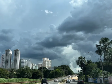 Goiás tem alerta para chuvas intensas com ventos de até 60 km/h, diz Inmet