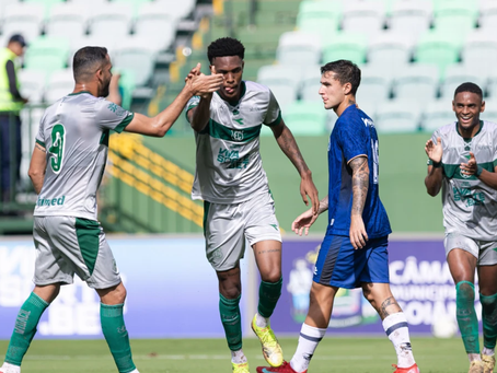 Em duelo de dois dias, Goiás goleia o Centro-Oeste no Goianão