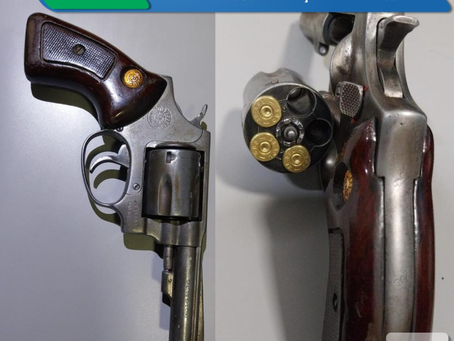 Ação conjunta do 46° BPM e Batalhão Rural prende homem por porte ilegal de arma de fogo em Mineiros