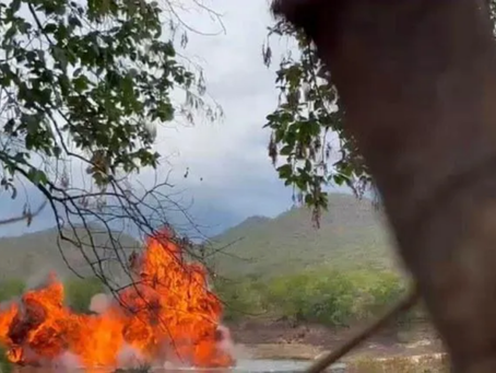 Operação explode embarcações usadas para garimpo ilegal em Goiás