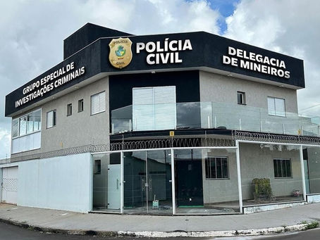 Delegacia municipal de Mineiros prende advogado por prática reiterada de crimes patrimoniais contra seu pai, de 91 anos
