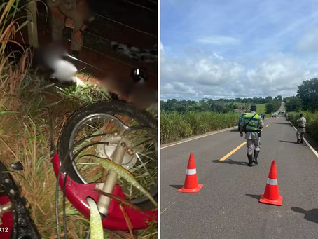 Padrasto morre, mãe fica gravemente ferida e criança tem perna amputada durante acidente em Goiás