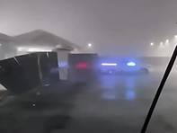 Temporal com ventos de 50 km/h causa estragos e adia shows de pecuária em Bom Jesus