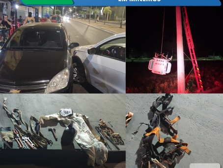 Ação rápida do 46° BPM impede furto e resulta na prisão do autor em Mineiros