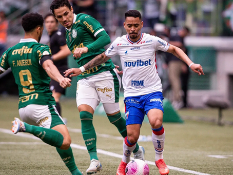 Na caça ao líder Flamengo, Palmeiras recebe o Fortaleza