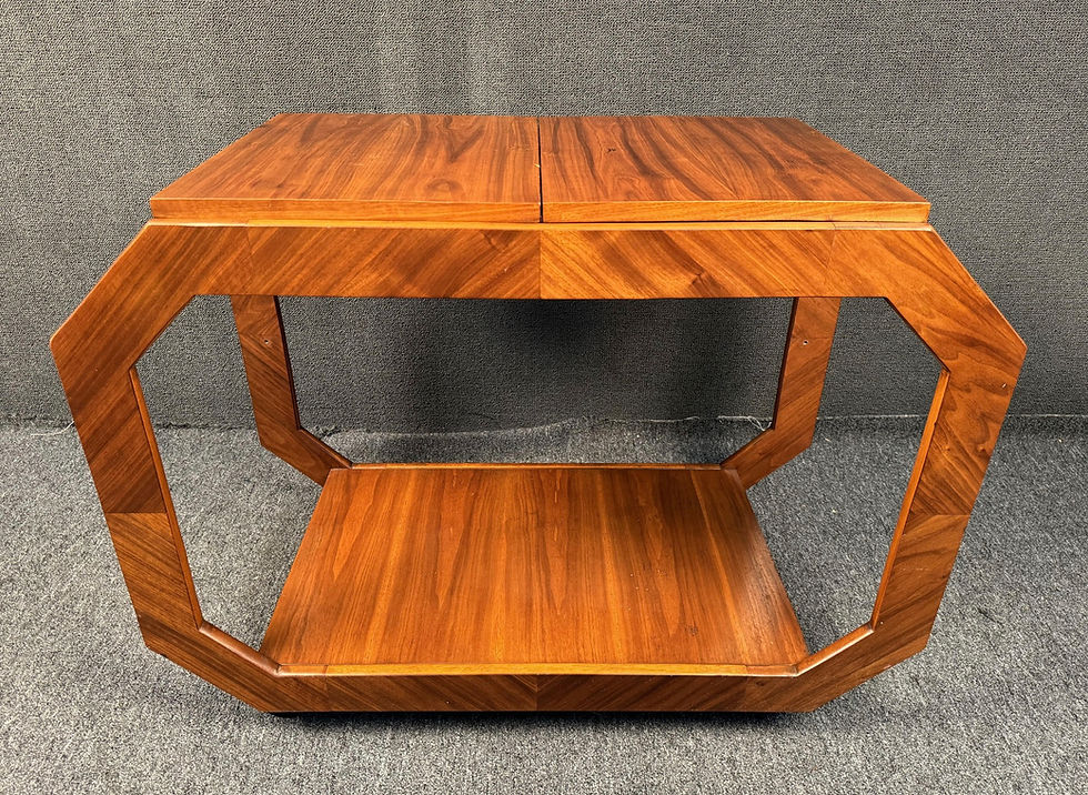 Thumbnail: Mid-Century Modern Expanding Bar Cart
