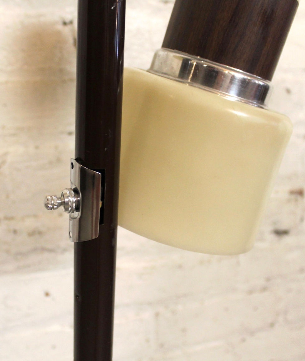 Thumbnail: Mid-Century Modern Three Head Tension Lamp Attr. Gerald Thurston for Lightolier