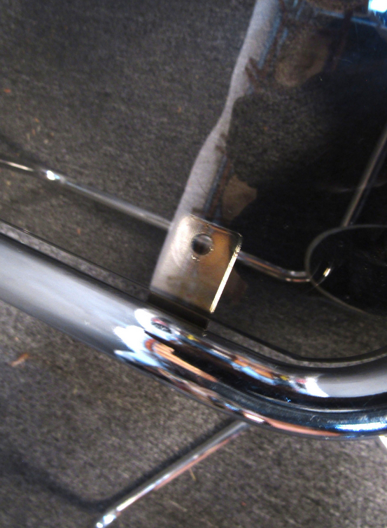 Thumbnail: Set of Three Mid-Century Modern Chrome Side Tables with Tinted Glass Tops