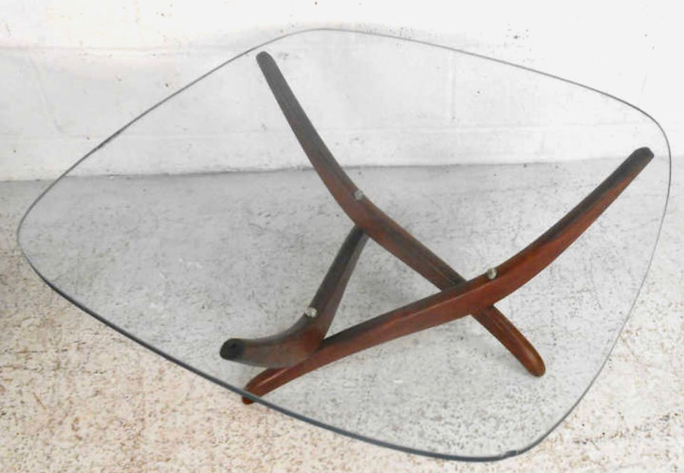 Thumbnail: Pair of Mid-century Sculptural End Tables by Forest Wilson
