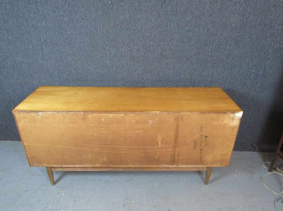 Thumbnail: Mid-Century Vintage Maple Dresser by Dixie Furniture