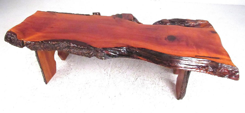 Thumbnail: Live Edge Slab Coffee Table