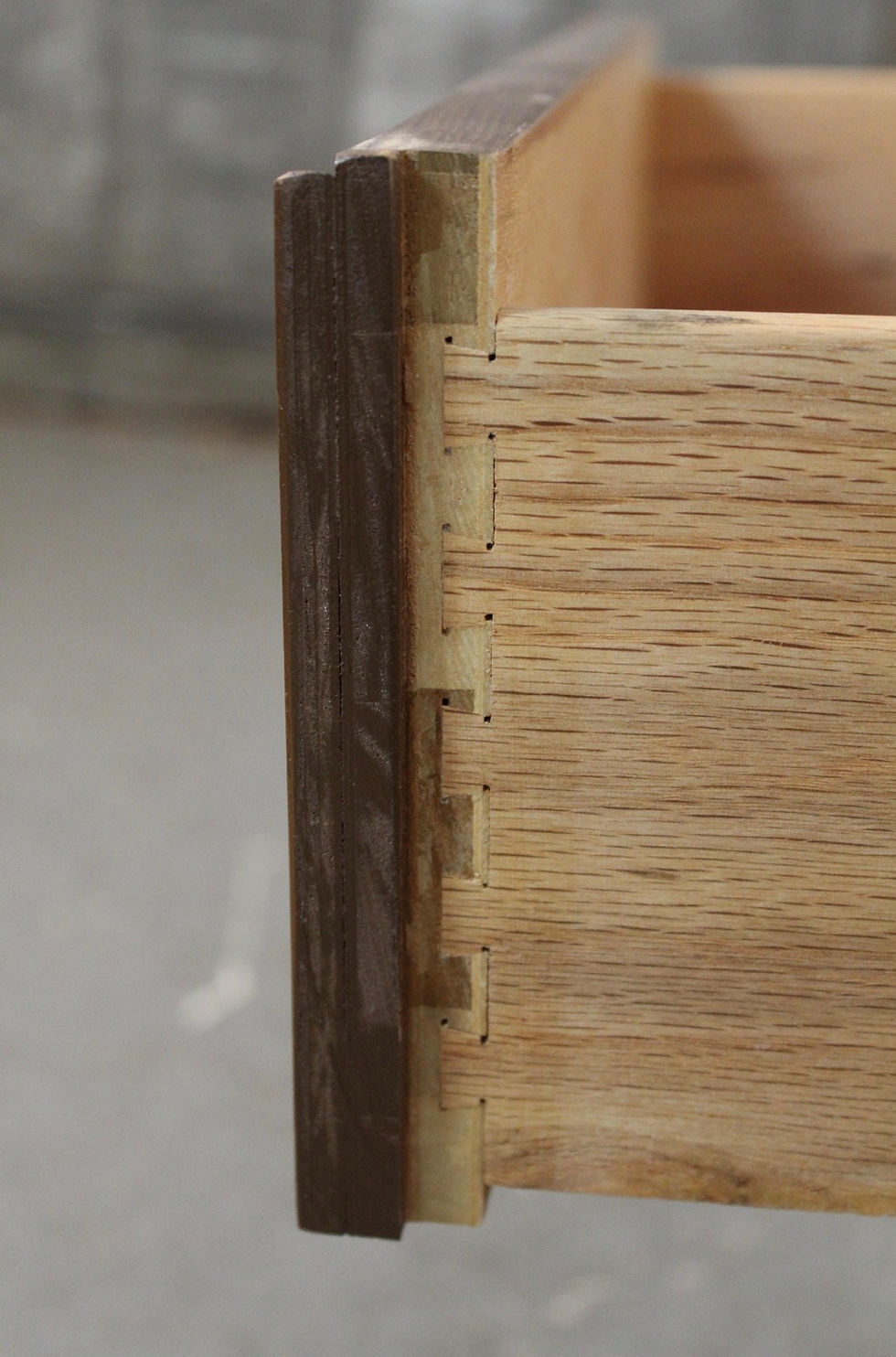 Thumbnail: Mid-Century American Walnut Nightstand by United Furniture Corp.