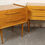 Thumbnail: Mid-Century Swedish Birch Trapezoidal Nightstands by Edmond Spence