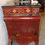 Thumbnail: Red Lacquer Chinoiserie Sink
