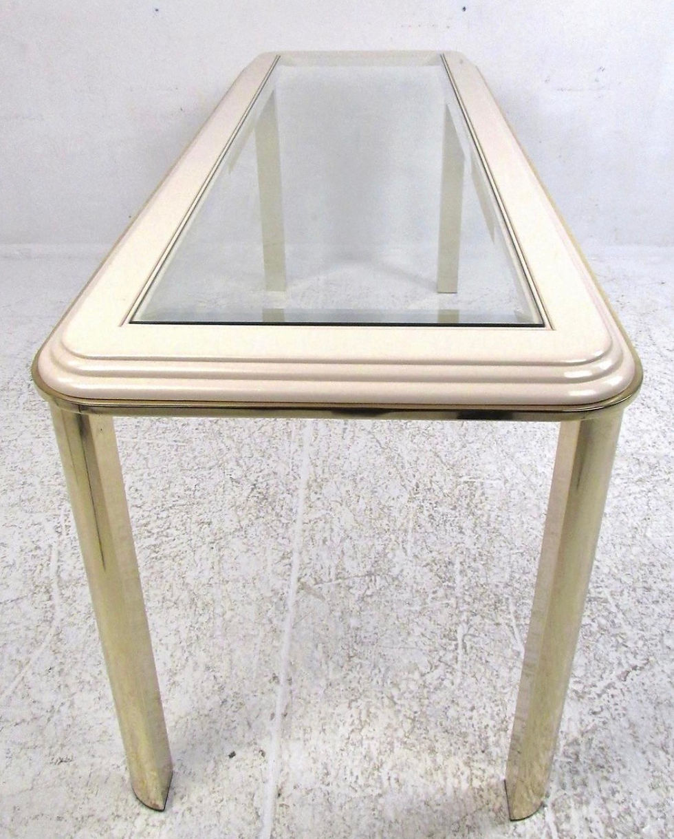Thumbnail: Mid-century Lacquered Console Table by Design Institute of America