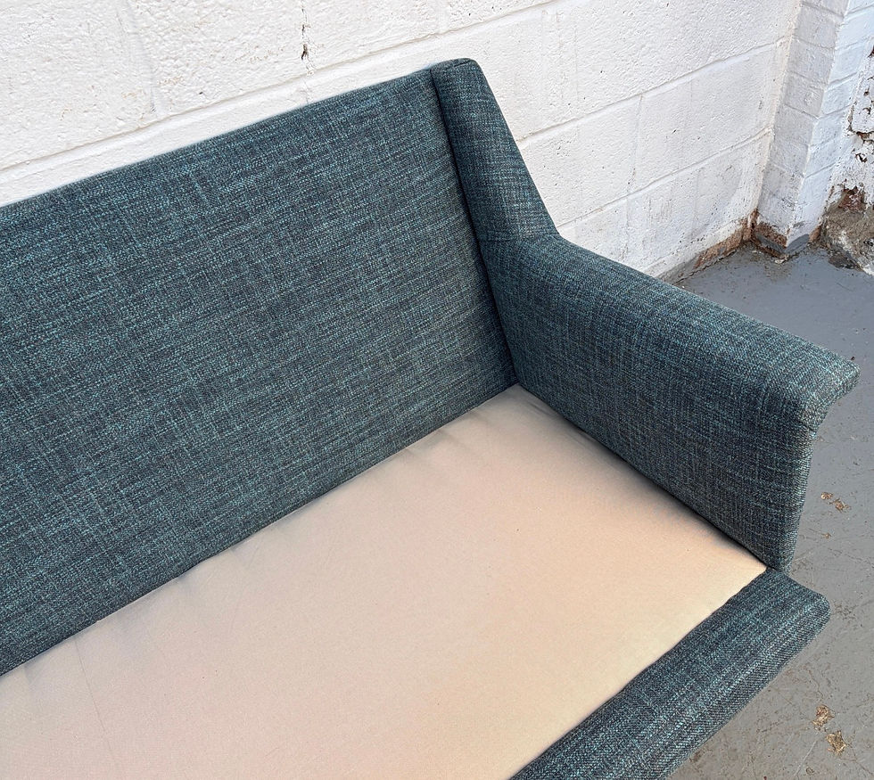 Thumbnail: Mid-Century Danish Three Seat Teak Sofa