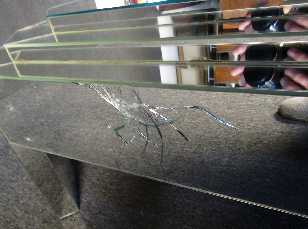 Thumbnail: Mid-Century Modern Mirrored Coffee Table