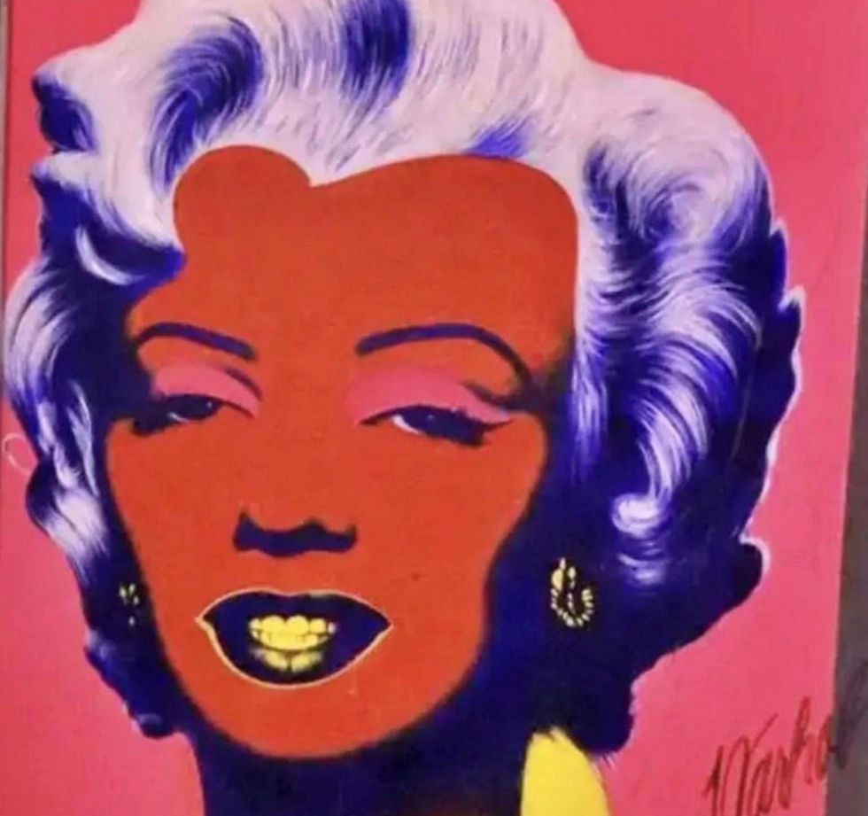 Thumbnail: Andy Warhol "Marilyn" Painting