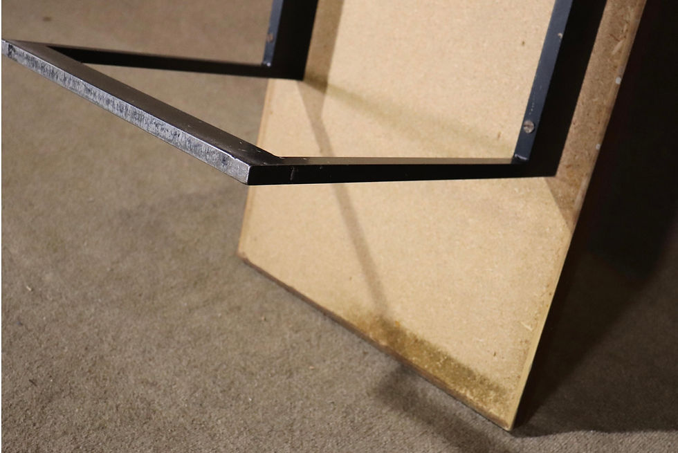 Thumbnail: Mid-Century Metal Base Coffee Table