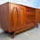 Thumbnail: Young Manufacturing Mid Century Walnut and Burlwood Credenza