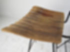 Thumbnail: Pair of Arthur Umanoff Swivel Slat Stools for Raymor