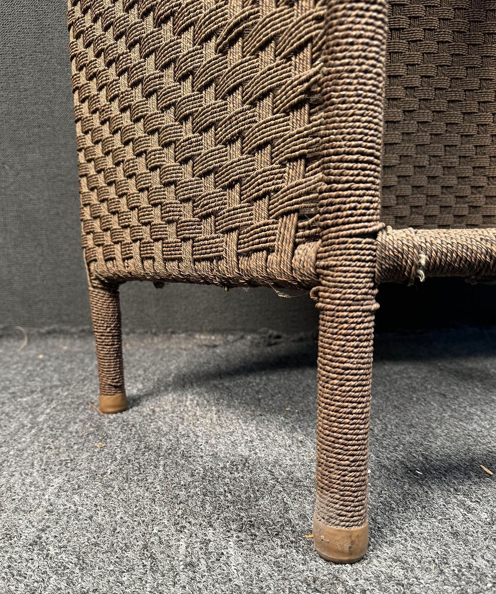 Thumbnail: Woven Outdoor Bar Set