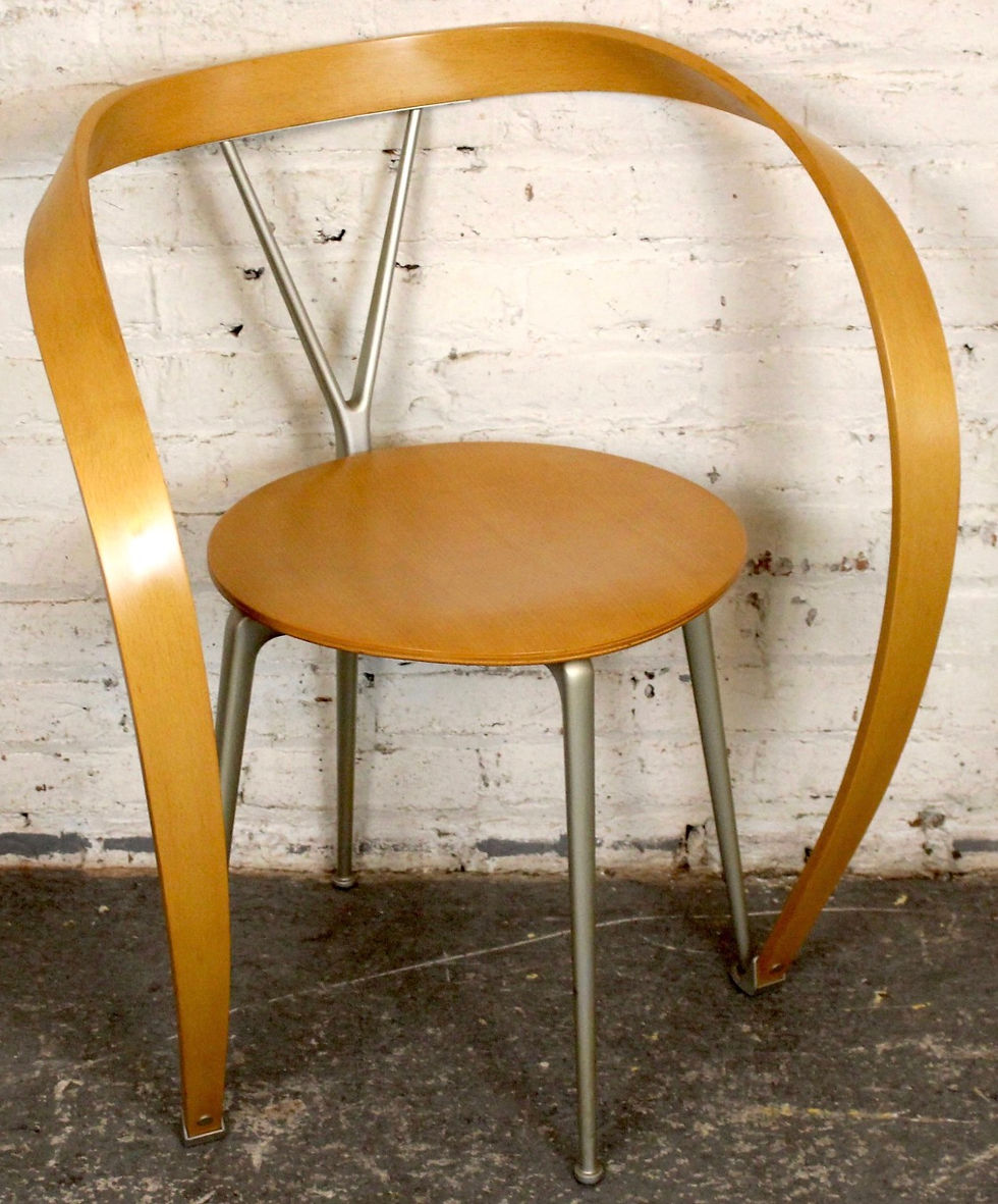 Thumbnail: Set of 4 Andrea Branzi 'Revers' Chairs for Cassina