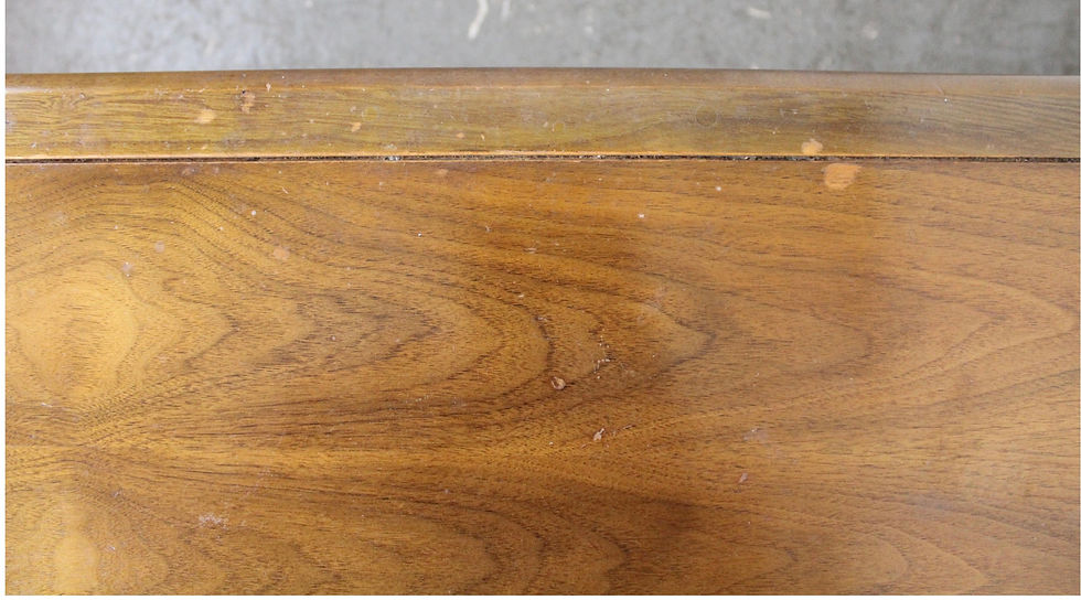 Thumbnail: Vintage Sculpted Diamond Walnut Dresser by United Furniture Corp