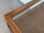 Thumbnail: Mid-Century Cane and Glass Top End Tables