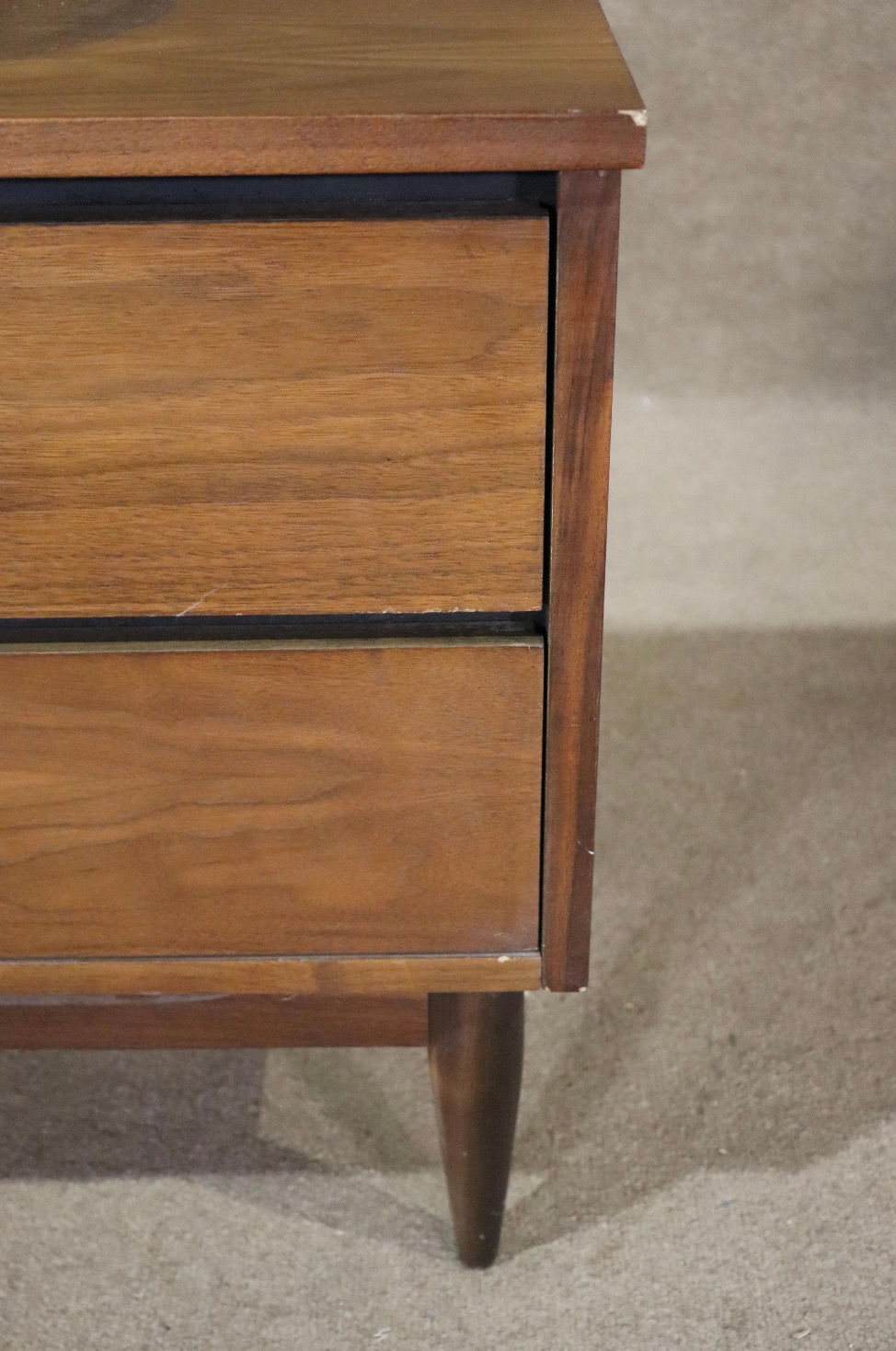 Thumbnail: Mid-Century Walnut Nightstands